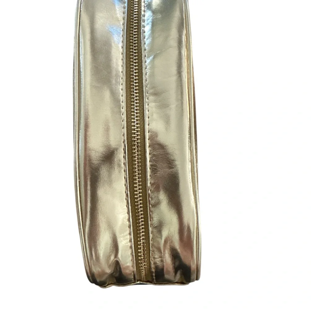 ⭐️NWT J‎ Crew Gold Zipper Pouch